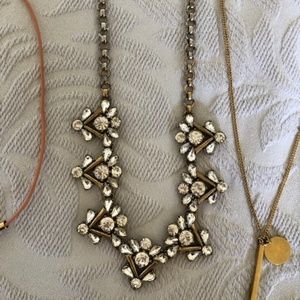 J. Crew crystal necklace